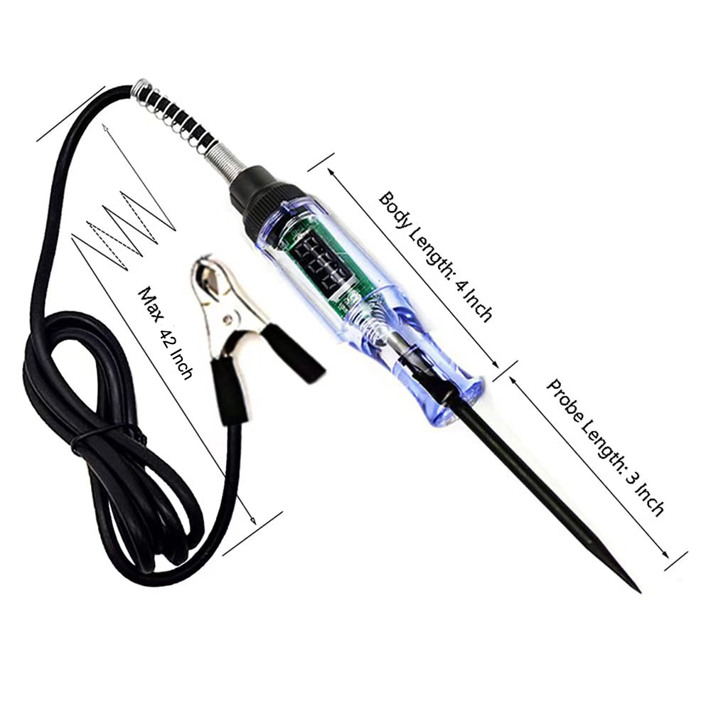 자동차 트럭 전압 회로 테스터 6V 12V 24V 자동 - Electronics Repairs 리뷰 및 가격