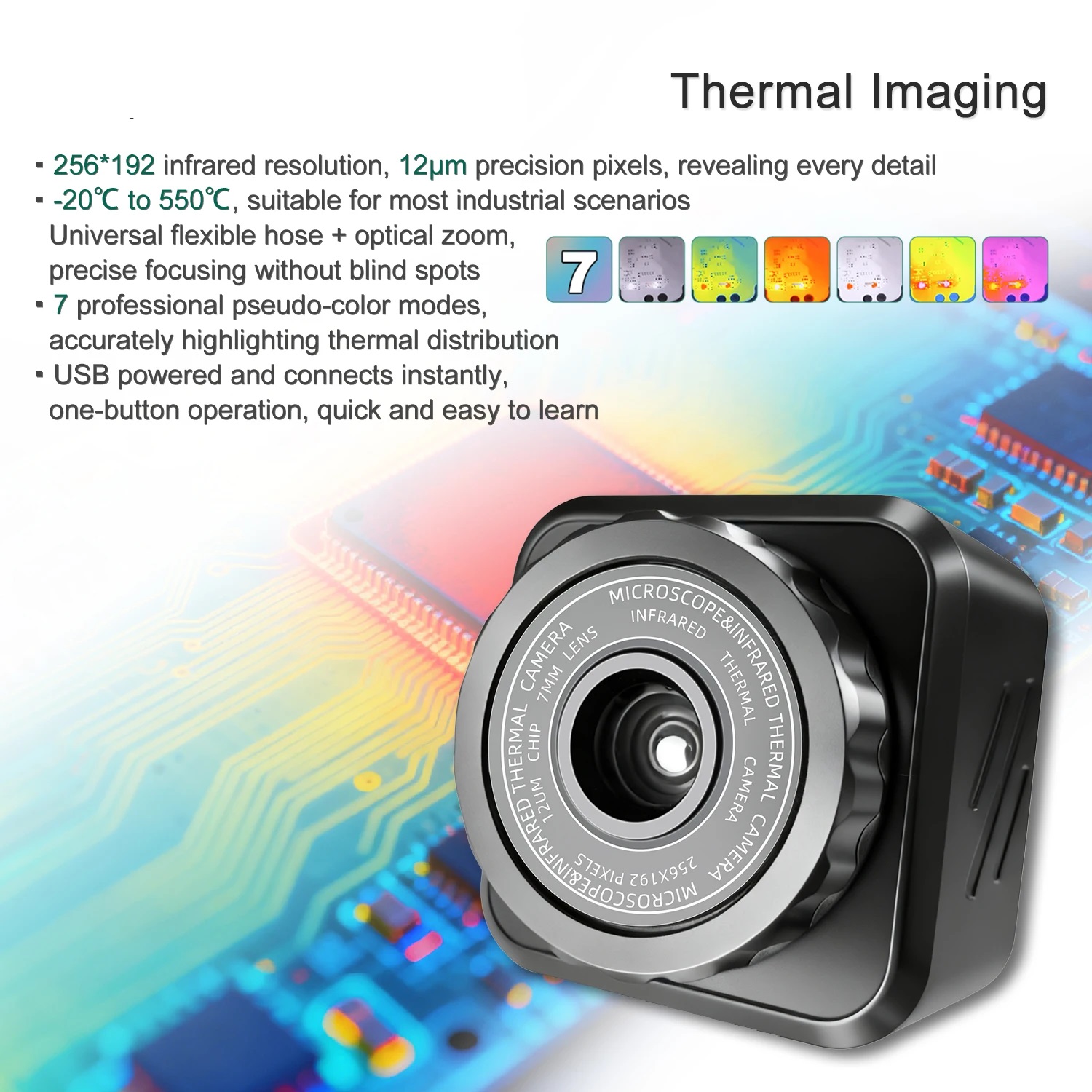 YIZHAN 열화상 카메라 256*192 픽셀 4k 전 - Electronics Repair In Usa 리뷰 및 가격
